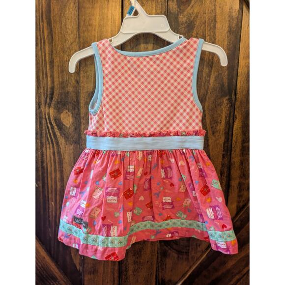 MATILDA JANE toddler girls Sz 2 Brilliant daydream Love Letters Tunic EUC - Picture 4 of 8
